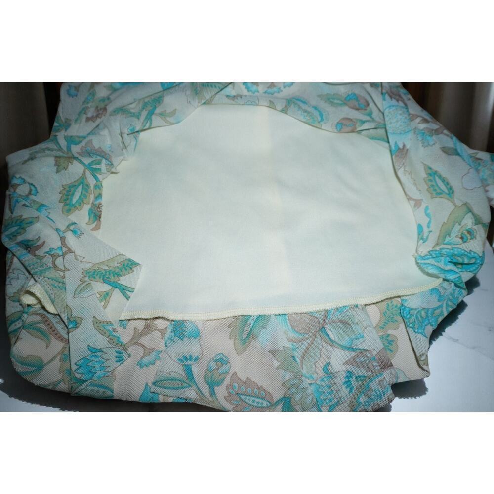 Rhapsody Floral Strapless Dress – Size S – Made in USA - Picture 10 of 10